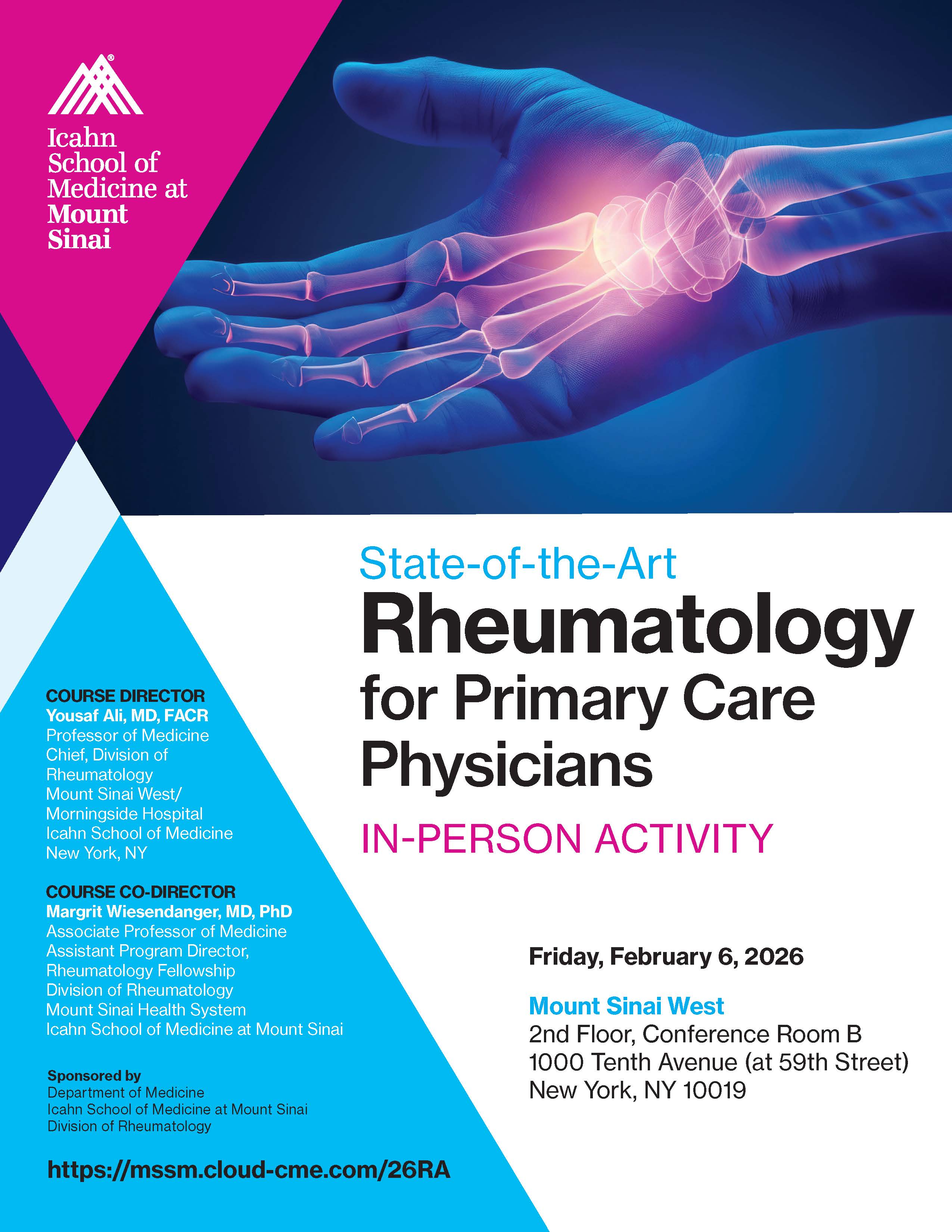 State-of-the-Art Rheumatology for Primary Care Providers Banner